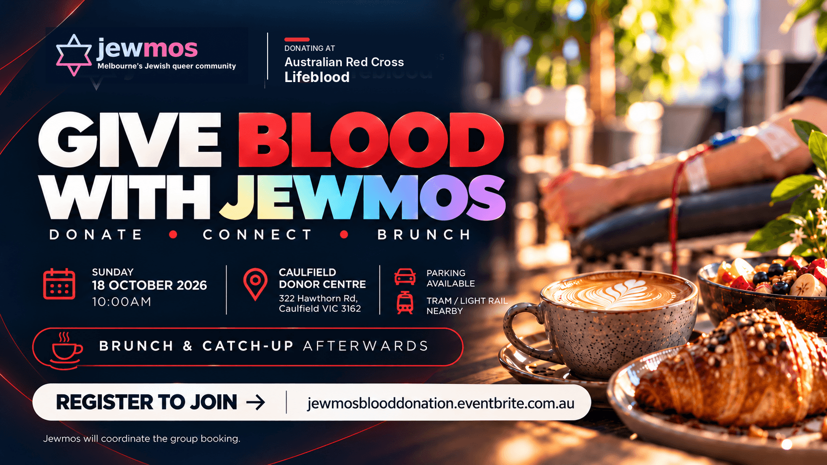 Give Blood with Jewmos ❤️