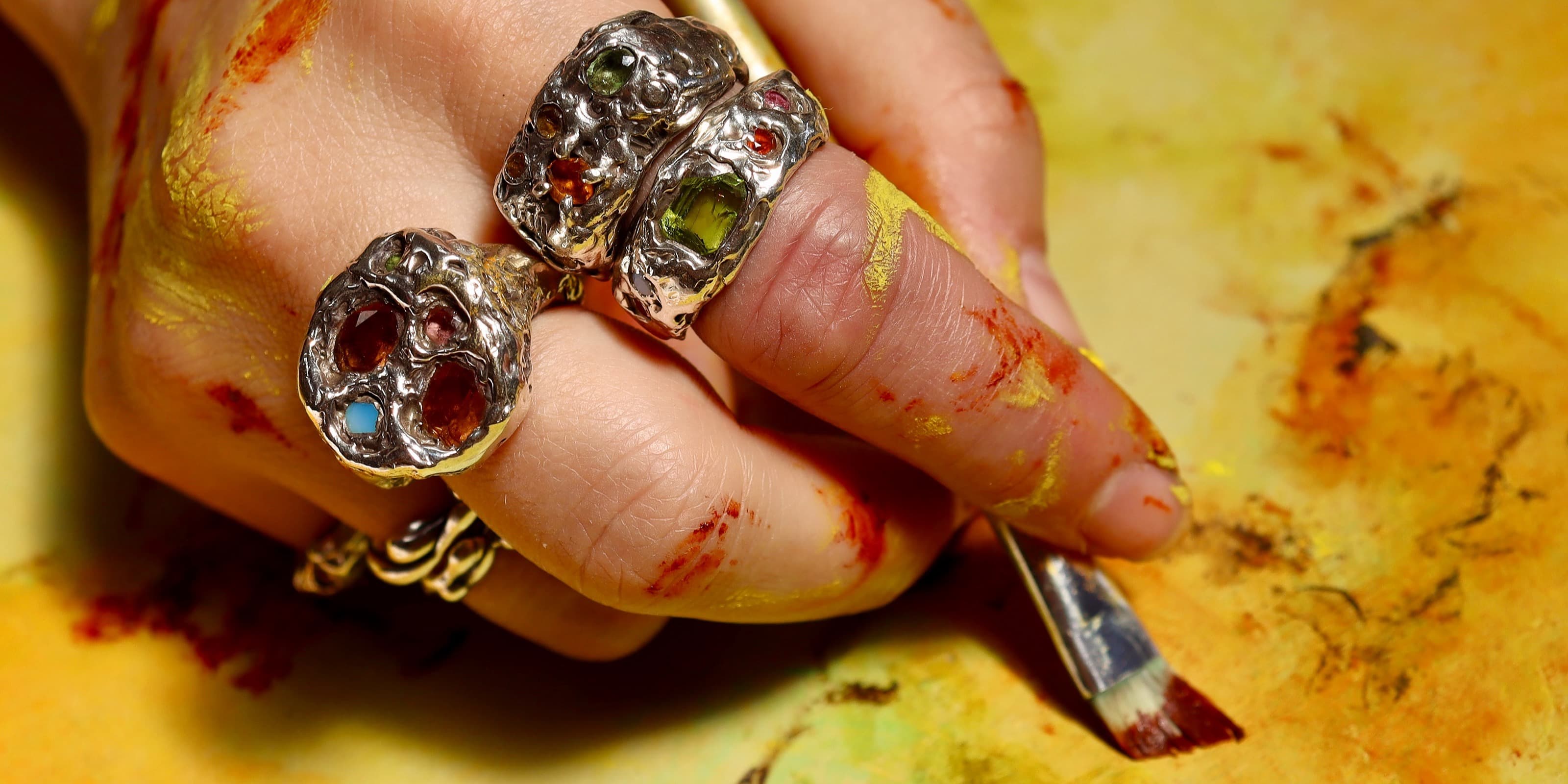 Custom Jewel Workshop with Cosmic Artifact at Easey Art Space