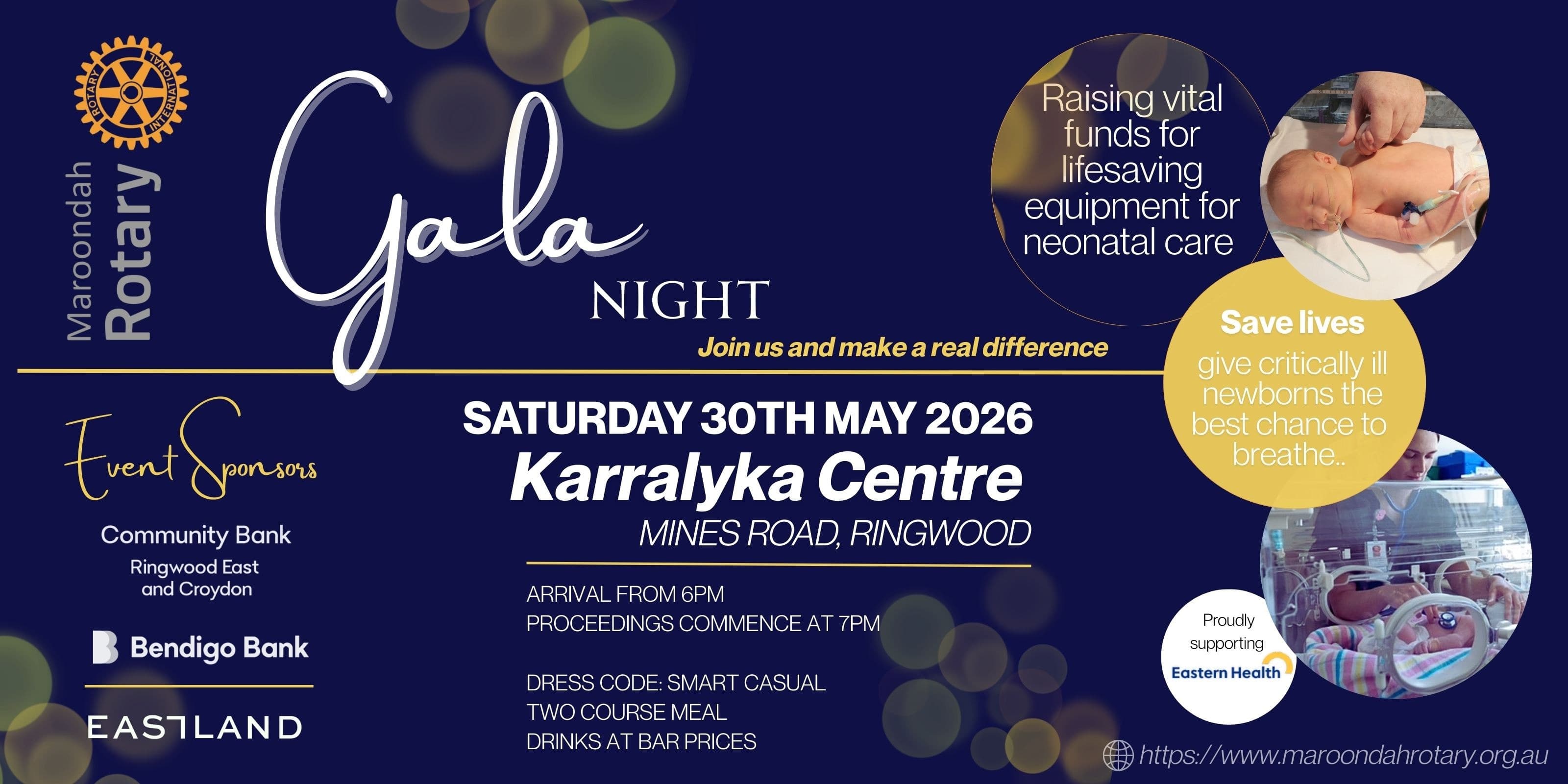 Maroondah Rotary's Gala Night 2026