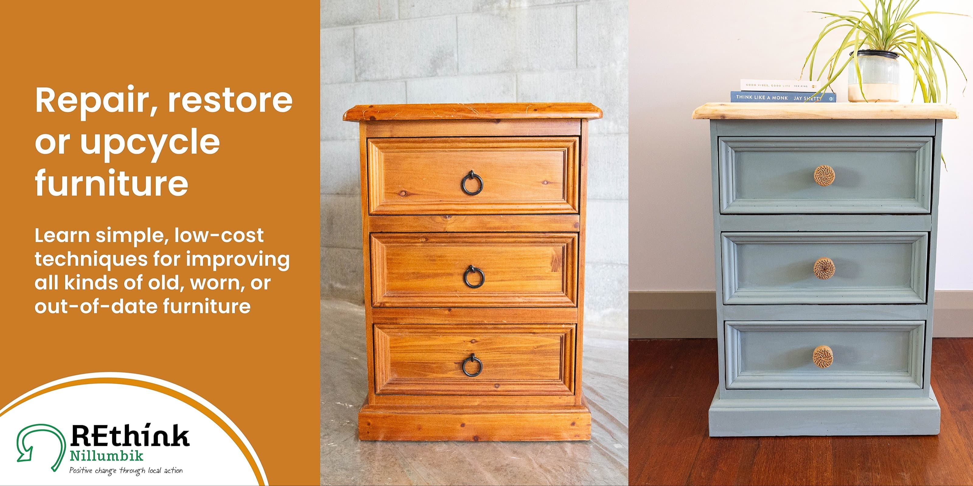 Repair, restore and upcycle furniture