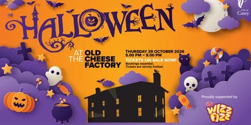 Halloween at the Old Cheese Factory (ages 6-10)
