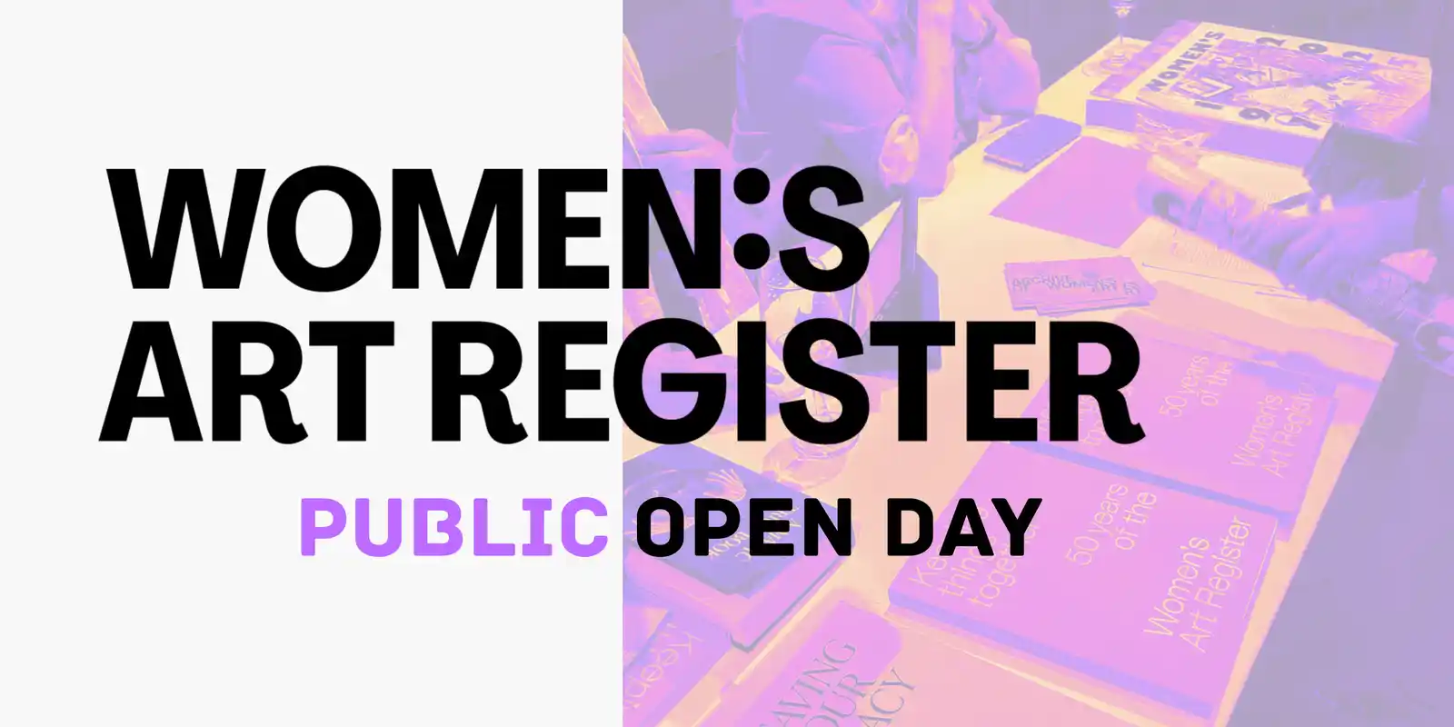 Womens Art Register - Public Open Day!