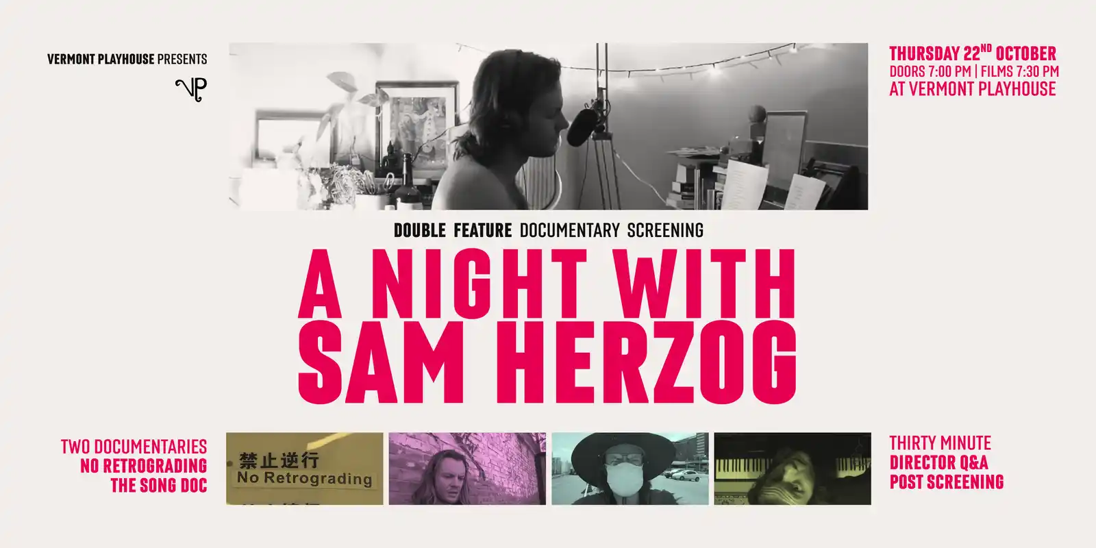 A Night With Sam Herzog - Q&A Director Screening