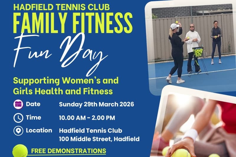 Hadfield Tennis Club Family Fitness Fun Day