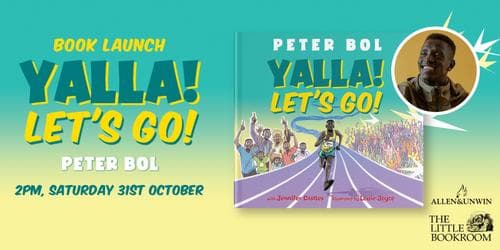 BOOK LAUNCH: Yalla! Let's Go! by Peter Bol
