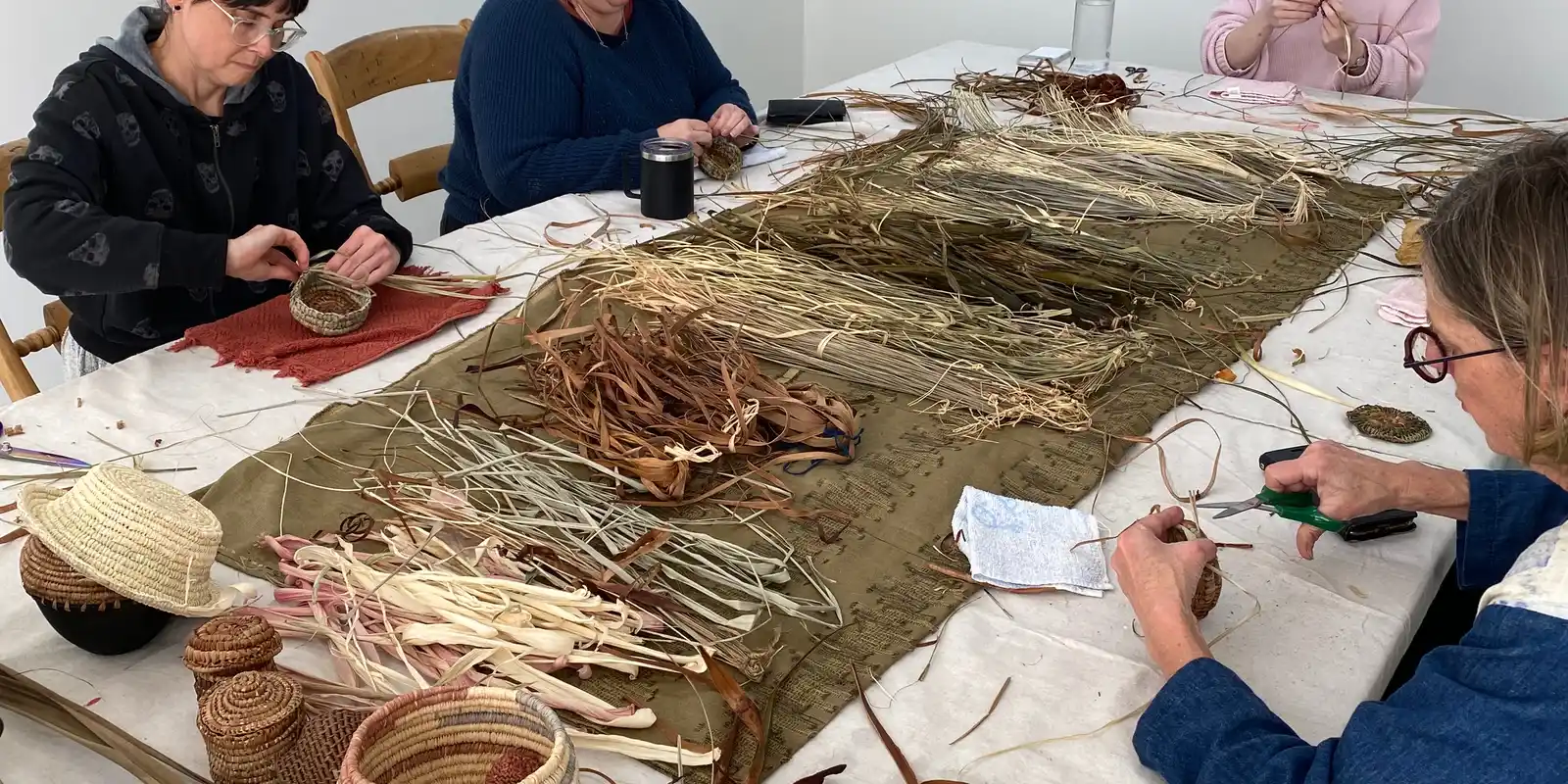 Coiled Basketry (ages 16+)