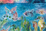 Free Flow Acrylic Painting