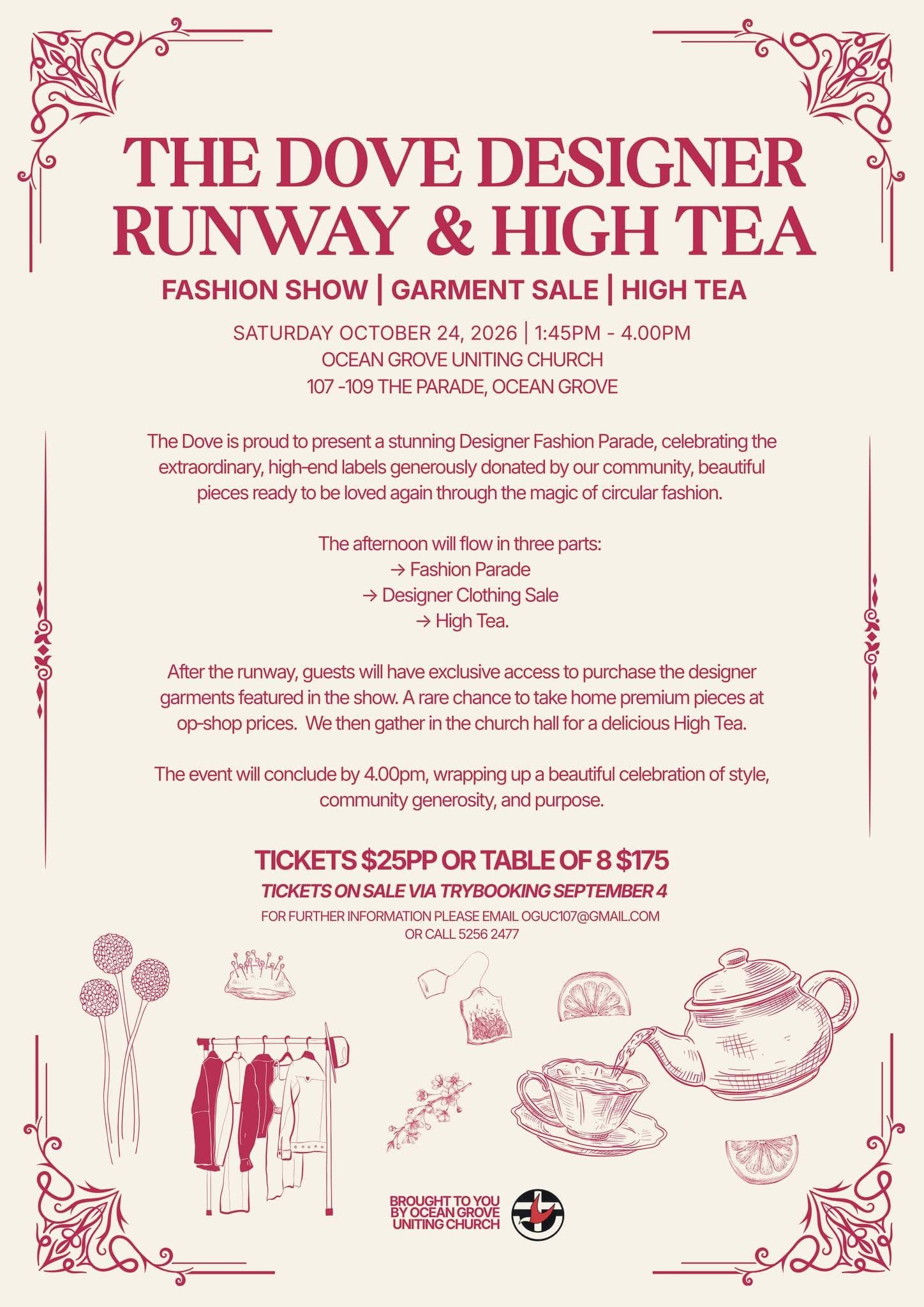 The Dove Designer Runway & High Tea