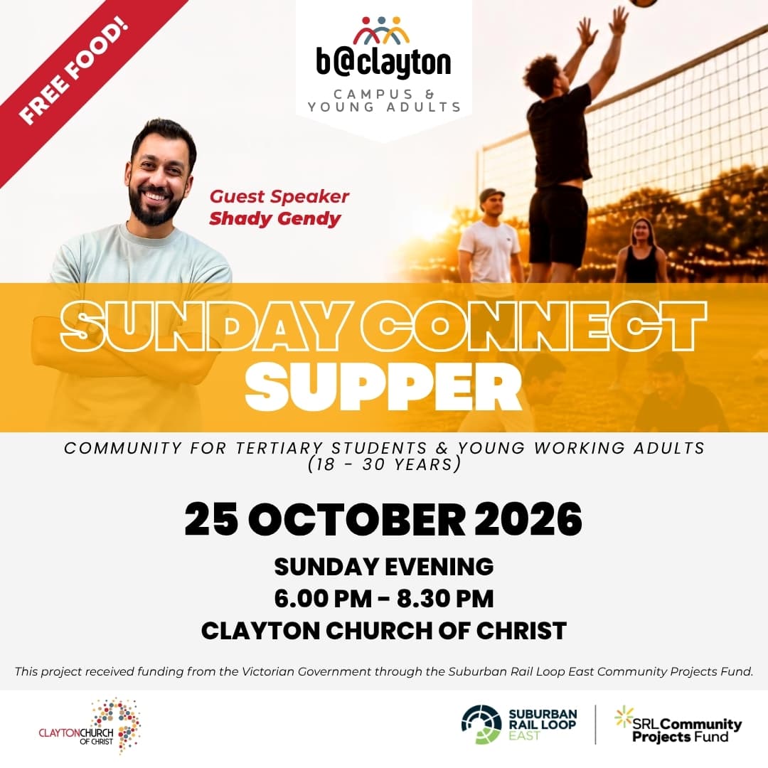 Sunday Connect Supper with BBQ and Games in Clayton