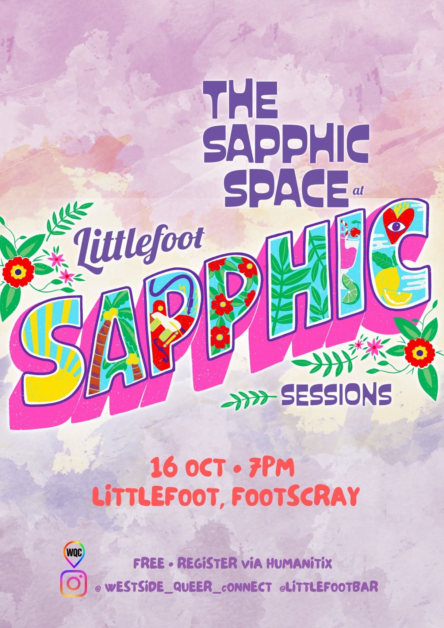 The Sapphic Space at Littlefoot Bar + Kitchen